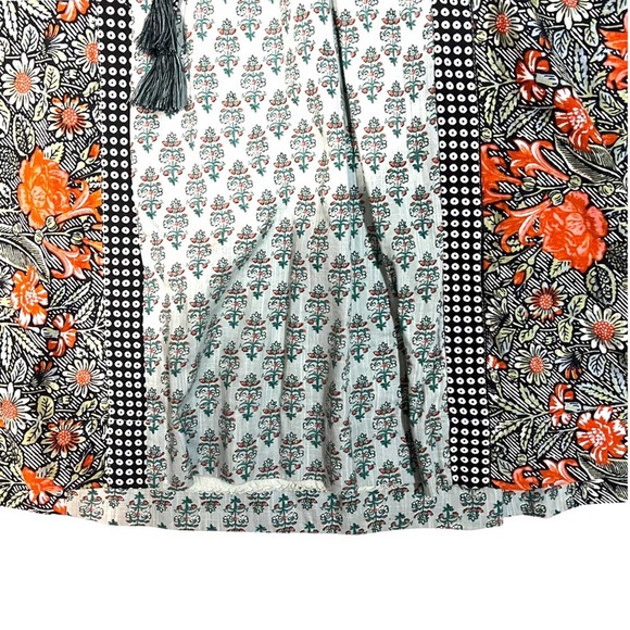 Anthropologie Astrid Tunic Dress Bohemian Desert Flutter Sleeve Size Small - Picture 9 of 15